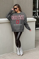 Ohio State Easy Street Fleece Crewneck