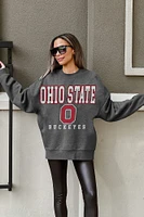Ohio State Easy Street Fleece Crewneck