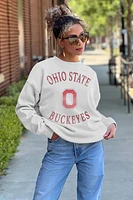 Ohio State Play On Fleece Crewneck