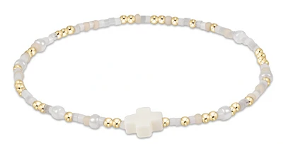 Hope Unwritten Signature Cross Bracelet