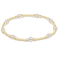 Classic Purpose Pattern 4mm Bead Bracelet