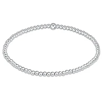 Classic Sterling 2.5mm Bead Bracelet