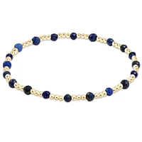 enewton Extends - Gemstone Gold Sincerity Pattern 3mm Bead Bracelet