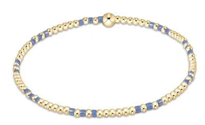 Hope Joy Pattern 2mm Bead Bracelet