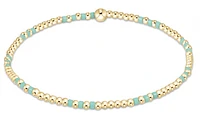 Hope Joy Pattern 2mm Bead Bracelet