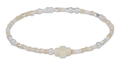 Hope Unwritten Sterling Signature Cross Bracelet