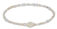 Hope Unwritten Sterling Signature Cross Bracelet