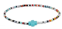 Hope Unwritten Sterling Signature Cross Bracelet