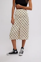 Analise Printed Midi Skirt