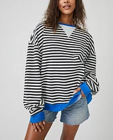 Classic Striped Crew