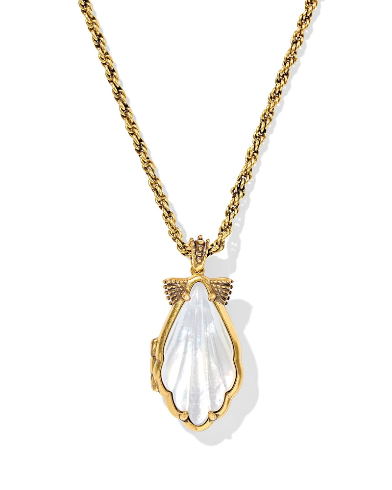 Alexa Locket Short Pendant Necklace