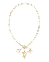 Bianca Butterfly Charm Necklace