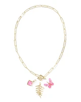 Bianca Butterfly Charm Necklace