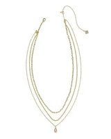 Mini Elisa Triple Strand Necklace