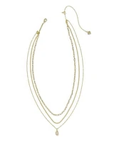 Mini Elisa Triple Strand Necklace