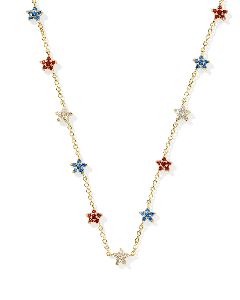 Sierra Star Crystal Strand Necklace