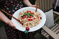 Melamine Shallow Bowl