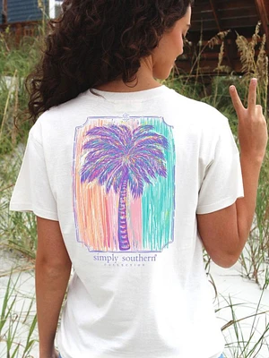 Palm Tree Short Sleeve Tee