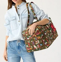 Large Original Duffel : Hogwarts Library
