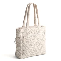 Original Zip Tote: Pumice Stone with Coffee Bean