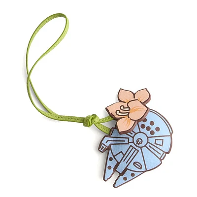 Star Wars Bag Charm: Millennium Falcon Floral