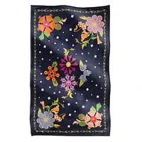 Plush Throw Blanket : Power the Force Floral
