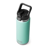 Rambler 26 oz Straw Bottle Seafoam