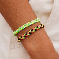 Braided Bracelet - Watermelon