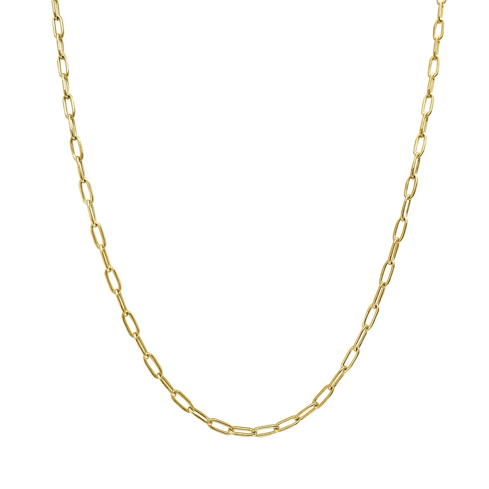 Styled Simply Petite Paperclip Chain Gold