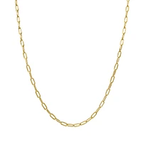 Styled Simply Petite Paperclip Chain Gold