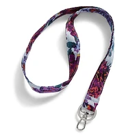 Wide Lanyard - Petite Neon Blooms