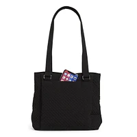 Multi-Compartment Shoulder Bag - Classic Black