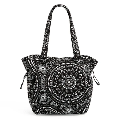 Glenna Satchel - Black Bandana Medallion