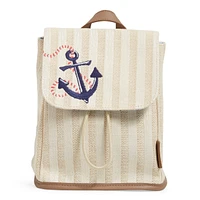 Straw Mini Backpack - Regatta Anchor Navy