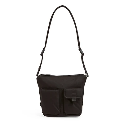 Utility Bucket Crossbody - Black