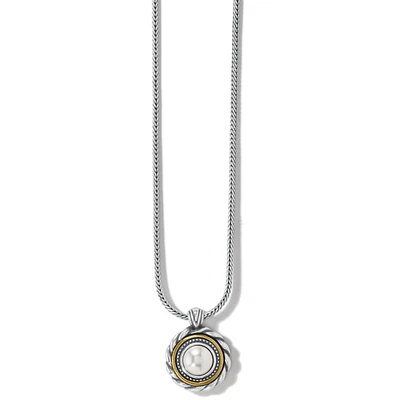 Meridian Golden Pearl Short Necklace