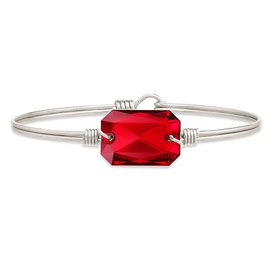 Dylan Bangle Bracelet Scarlet