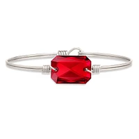 Dylan Bangle Bracelet Scarlet