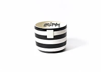 Black Stripe - Mini Bowl