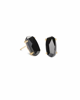 Betty Earring Gold - Black