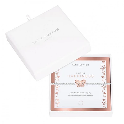 Beautifully Boxed A Littles Happiness Silver Bracelet