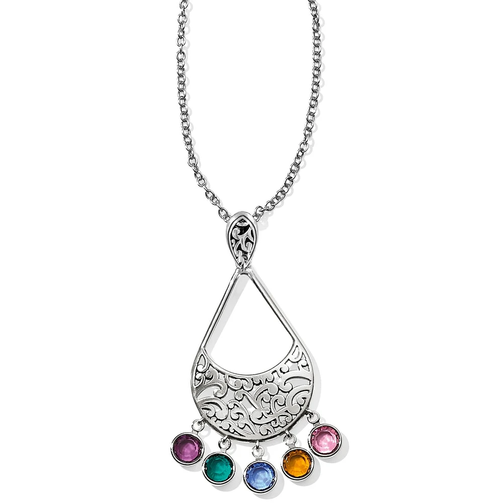 Elora Gems Drops Necklace