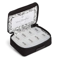 Travel Pill Case - Classic Black