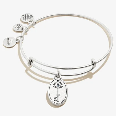 Key To Wisdom Charm Bangle