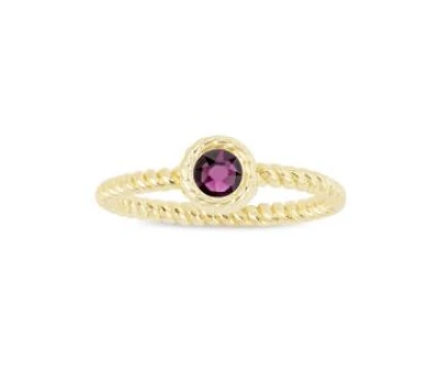 February Birthstone Ring - Size 7