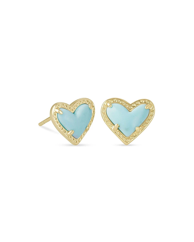 Ari Gold - Light Blue Magnesite Earrings