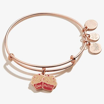 Love Muffin Charm Bangle