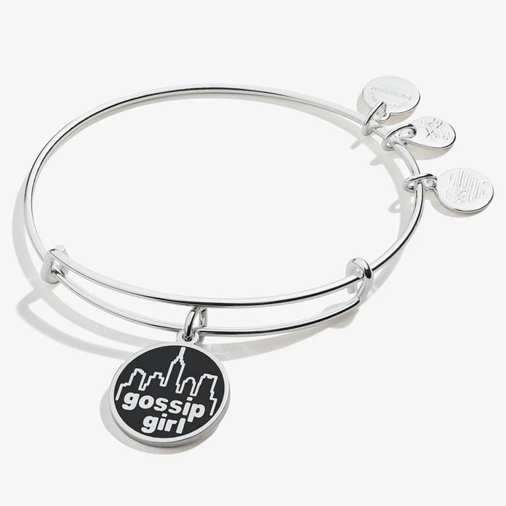 Gossip Girl - Logo Charm Bangle