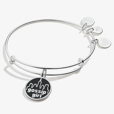 Gossip Girl - Logo Charm Bangle