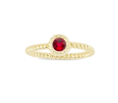 January Birthstone Ring